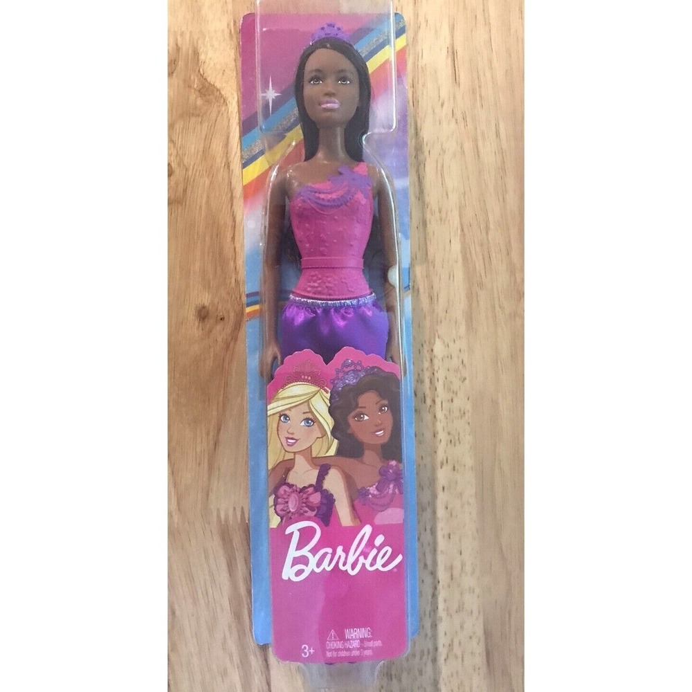 Barbie Princess Doll Brunette Dark Skin You Can Be Anything NEW